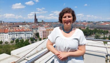 Jeanne Barseghian, maire de Strasbourg, candidate à sa réélection