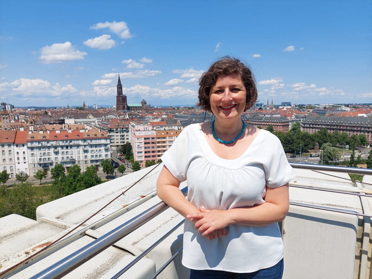 Jeanne Barseghian, maire de Strasbourg, candidate à sa réélection