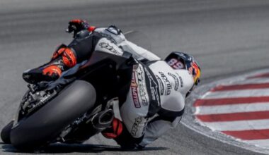 Jorge Martín a effectué un test avec Aprilia