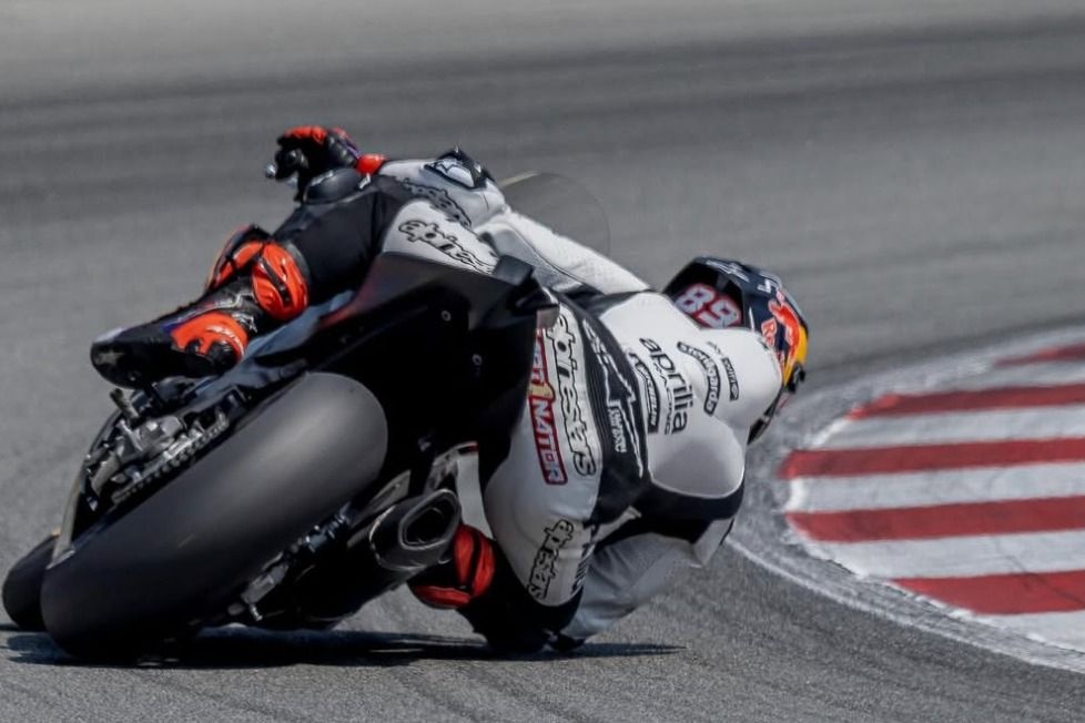 Jorge Martín a effectué un test avec Aprilia