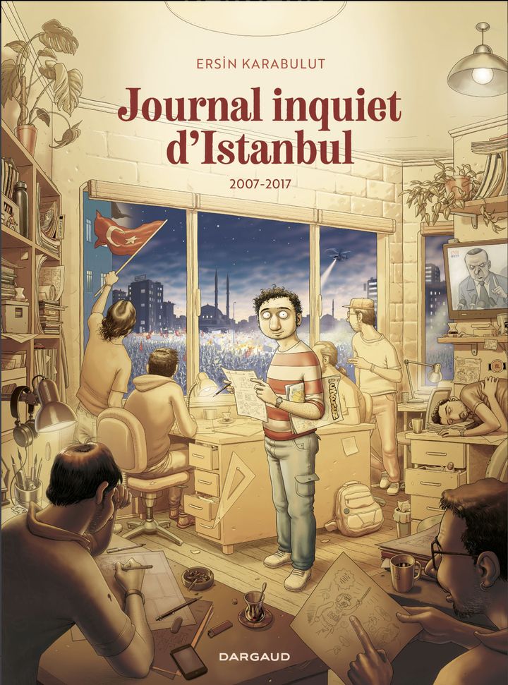 La couverture de "Journal inquiet d'Istanbul, Tome 2" de Ersin Karabulut. (DARGAUD)
