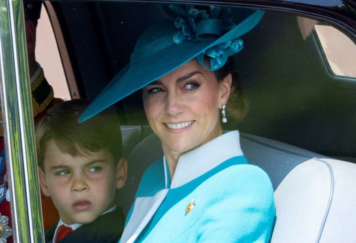 Kate Middleton et son fils Louis
