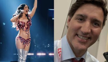 Katy Perry fait peut-être allusion à sa relation avec Justin Trudeau et la foule du Centre Bell explose