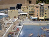 L'exposition consacrée à la Côte d'Azur, ici le village de Saint-Tropez. Photo Maxime Jegat