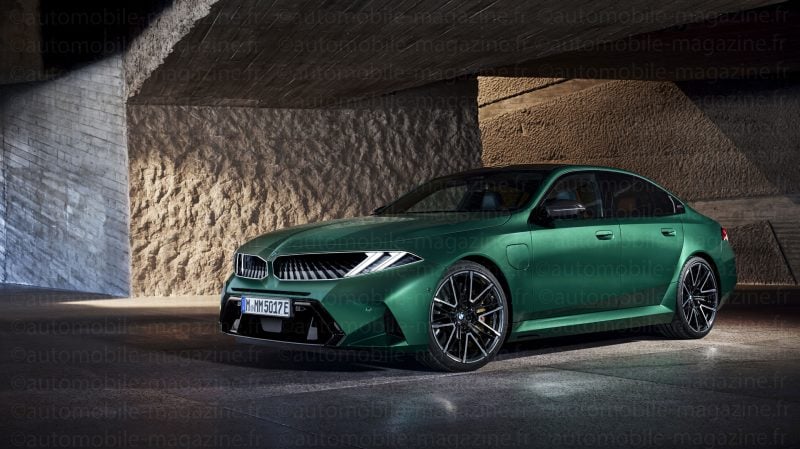 La BMW M5 restylée sera dévoilée en 2026.