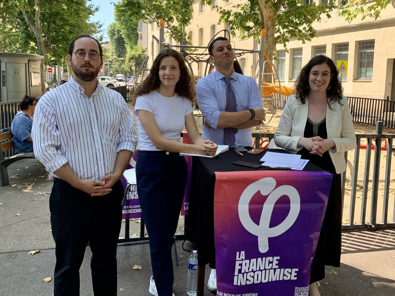 avec quatre chefs de file, La France Insoumise ne se prend pas (encore) la tête
