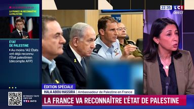 La France va reconnaitre l'Etat de Palestine : la réaction sur LCI de l'ambassadrice de Palestine en France