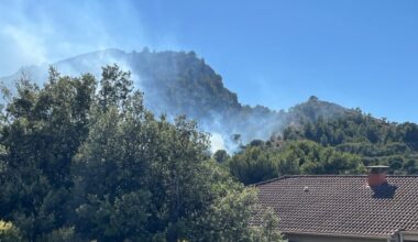 au Roy d'Espagne, un incendie fixé après avoir parcouru un hectare