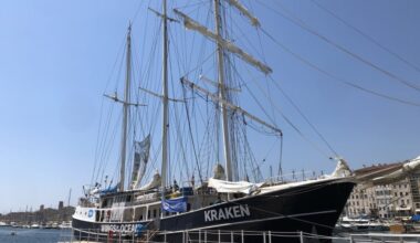 Kraken, le bateau engagé pour un océan sans déchet, fait escale à Marseille