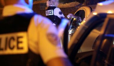 départs d'incendie et policiers blessés après des tirs de feux d'artifice près du Parc Corot
