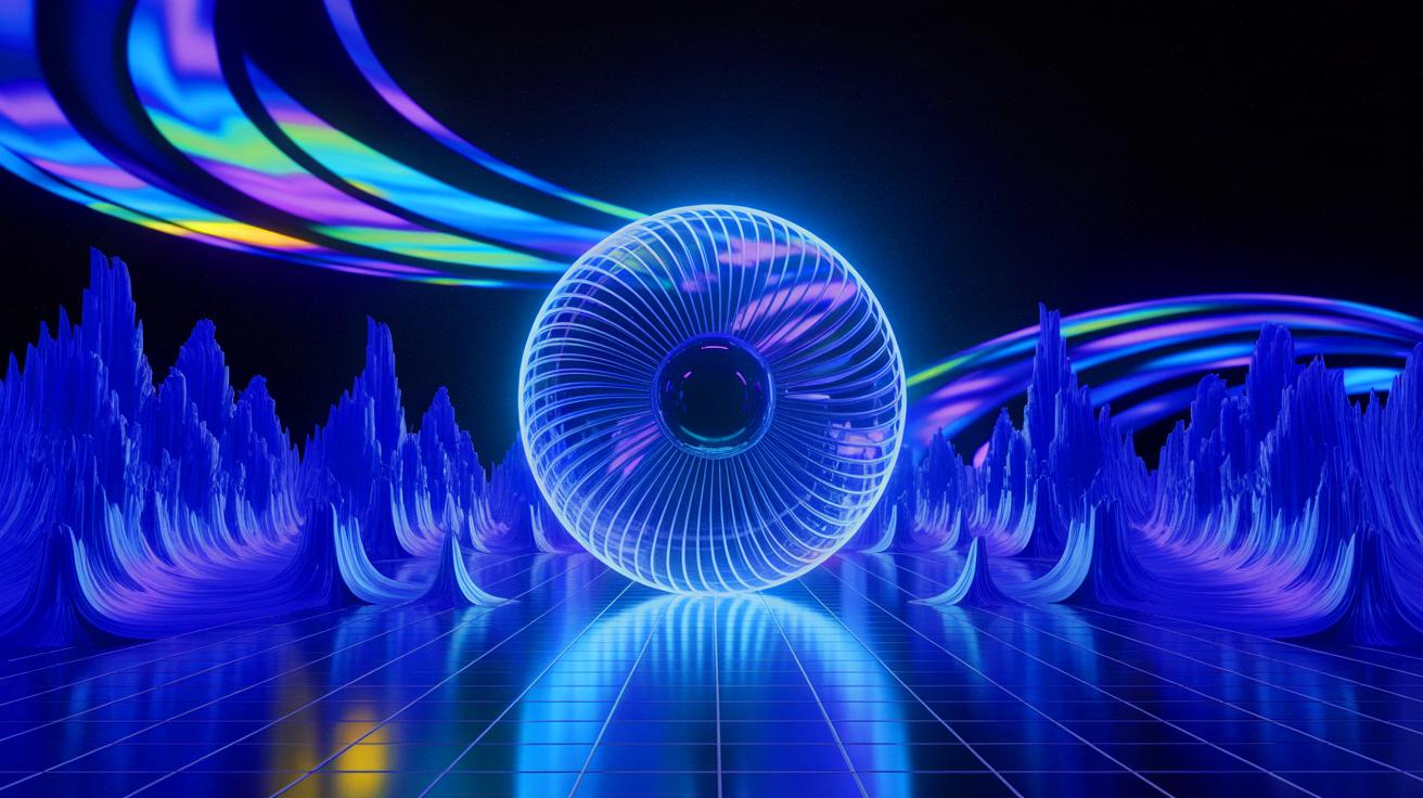 Illustration de la théorie du temps à trois dimensions proposée par Gunther Kletetschka. Image réalisée par IA.