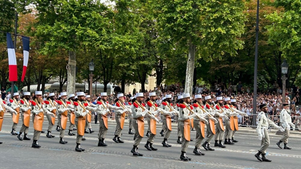 On a vécu le défilé du 14-Juillet à Paris avec la Légion