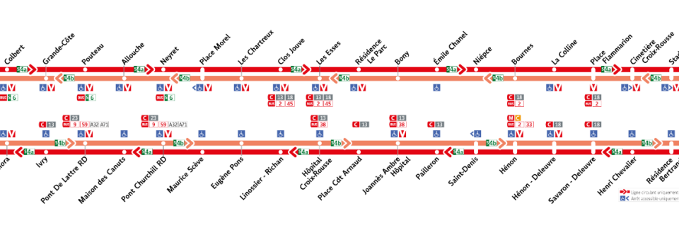 La ligne S4 a été repensée à Lyon, voici le nouveau tracé.