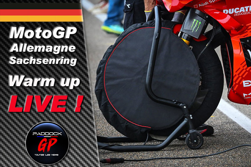 MotoGP Allemagne Warm up LIVE :