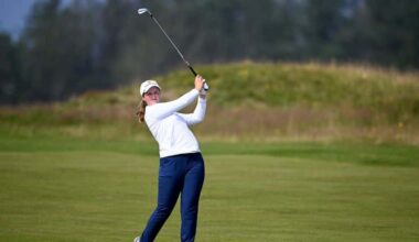 Lottie Woad est déjà dans le coup au Dundonald Links