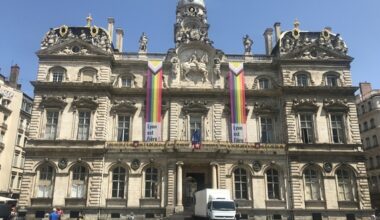 L'Hôtel de Ville de Lyon, place des Terreaux