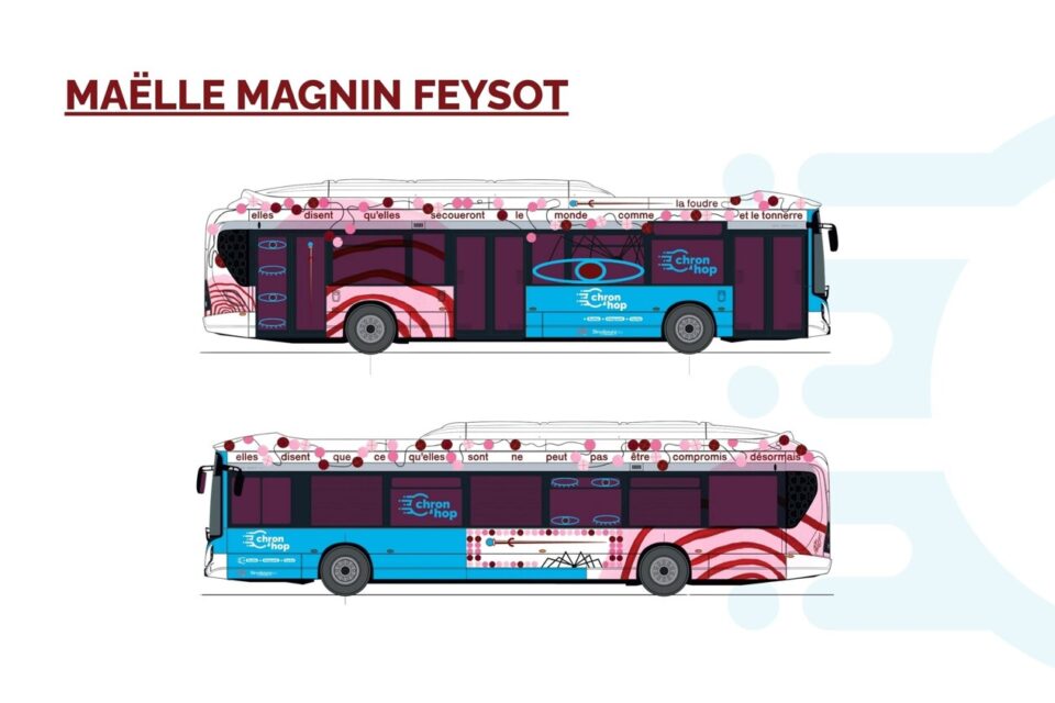 Pour sa proposition, Maëlle Magnin Feysot a voulu rendre hommage au travail d'autres artistes féminines.