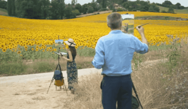 un couple d’artistes internationaux séduit par la campagne dans le sud-ouest de la France