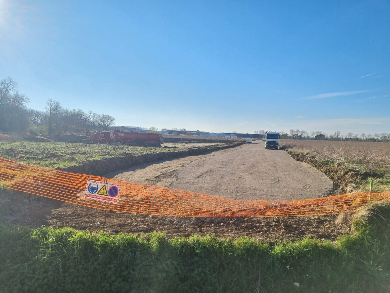 Au nord de Toulouse, les travaux d'une zone d'activité débutent, des centaines d'emplois y sont attendus