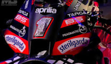 Martin revient, Martin revient...(Photo Aprilia)