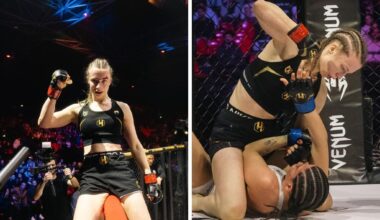Paris. Tête bien faite, impériale au sol… Mathilde Aschenbrenner, professionnelle de MMA nouvelle génération