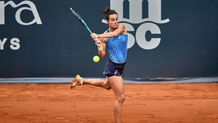 Loïs Boisson lors du tournoi 250 de Hambourg, le 15 juillet 2025. (MAXPPP)