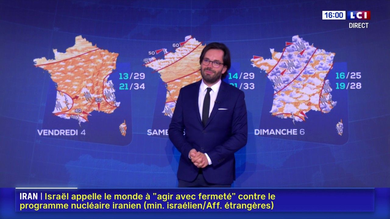 Météo : les prévisions du 2 juillet 2025 à 16h