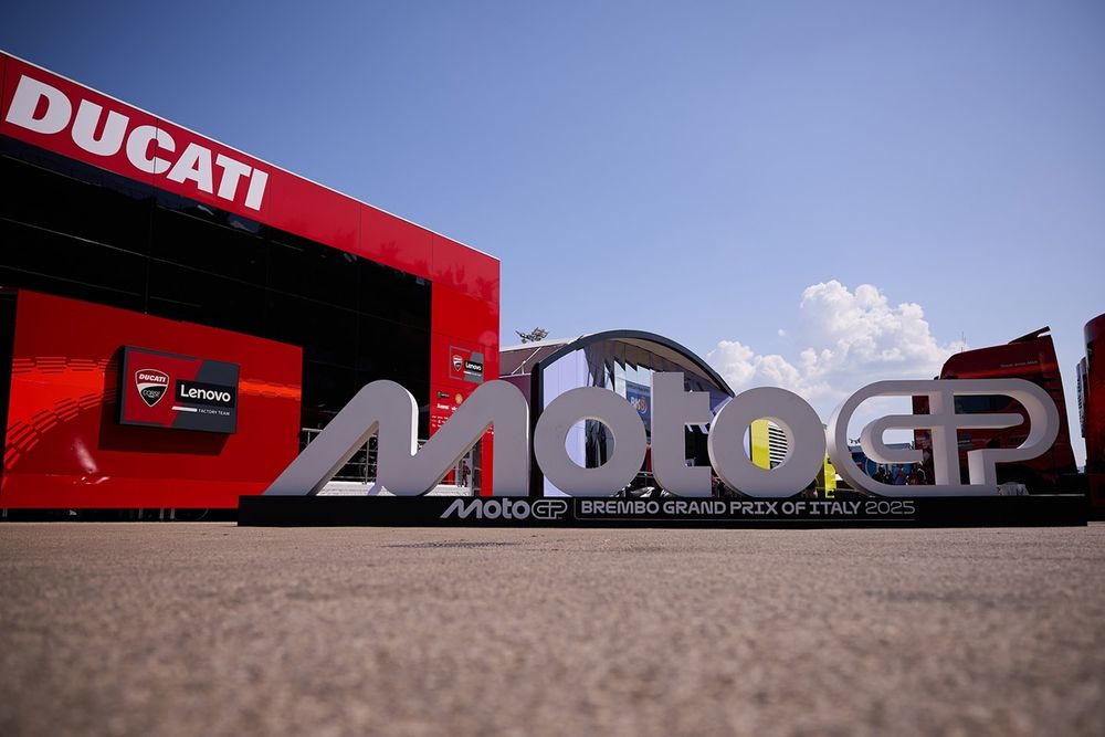 Les logos du MotoGP et de Ducati