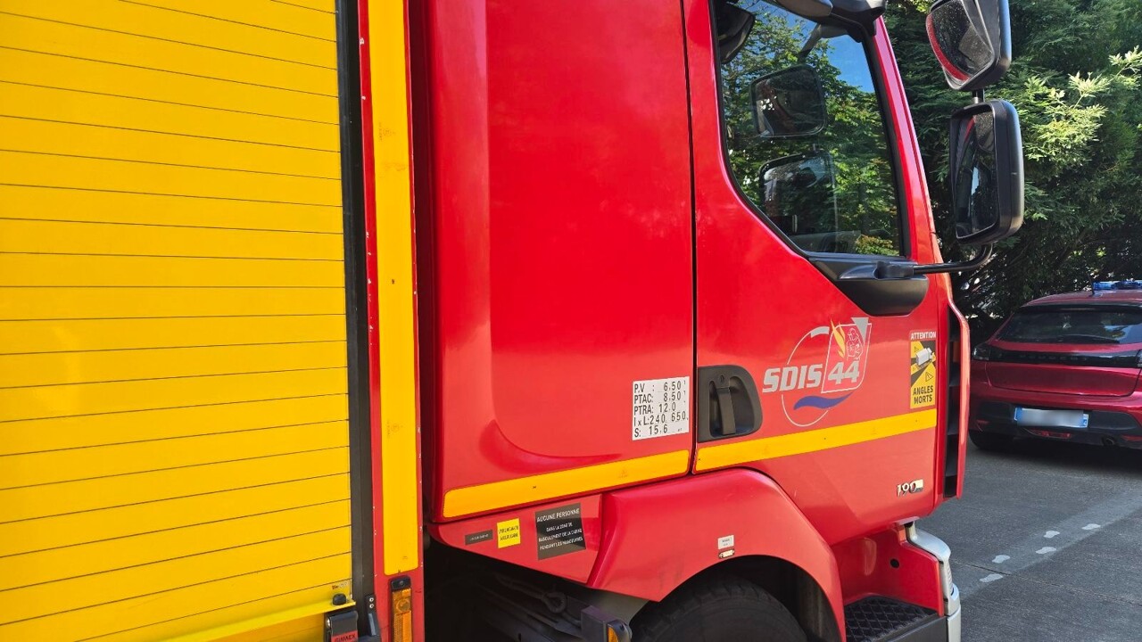 un feu s'est déclaré au Parc du Bois Jo, les pompiers sont sur place