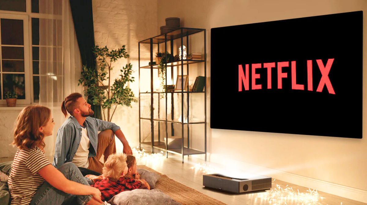 Netflix avec vidéoprojecteur Formovie