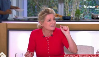 Anne-Elisabeth Lemoine annule la chronique de Pierre Lescure dans C à vous, l'animatrice se justifie (VIDEO)