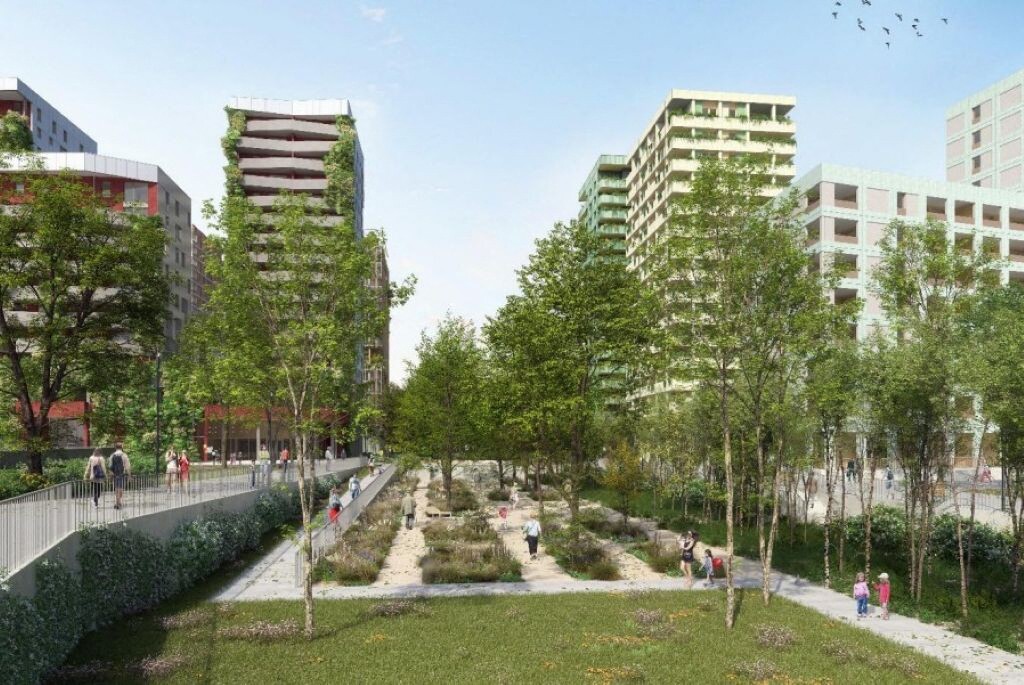 IMAGES. À Strasbourg, un énorme parc va être créé dans ce quartier en construction