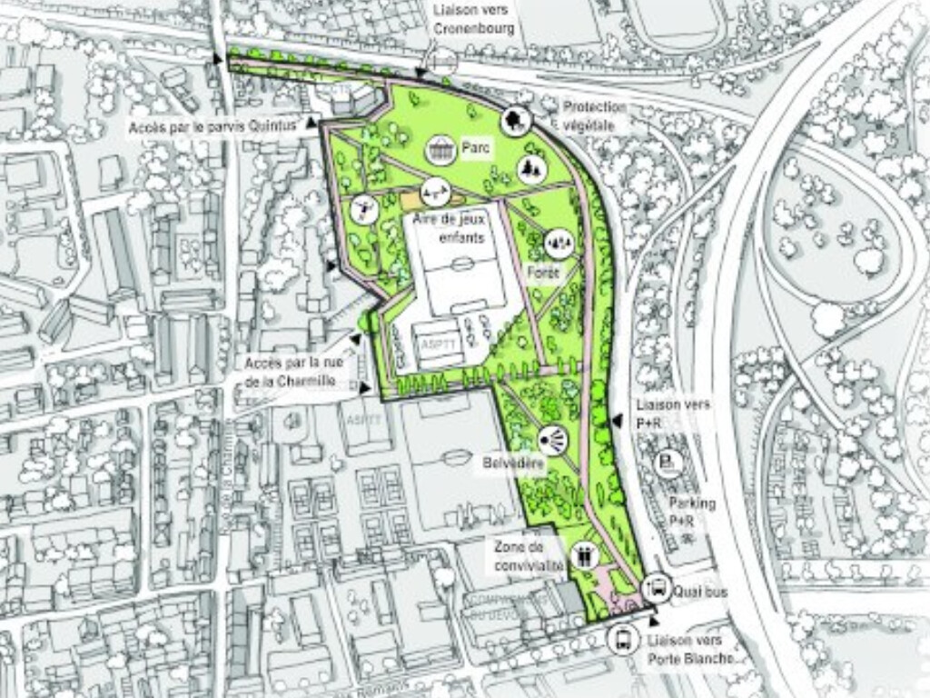 on connaît la date d'inauguration de ce nouvel espace de verdure