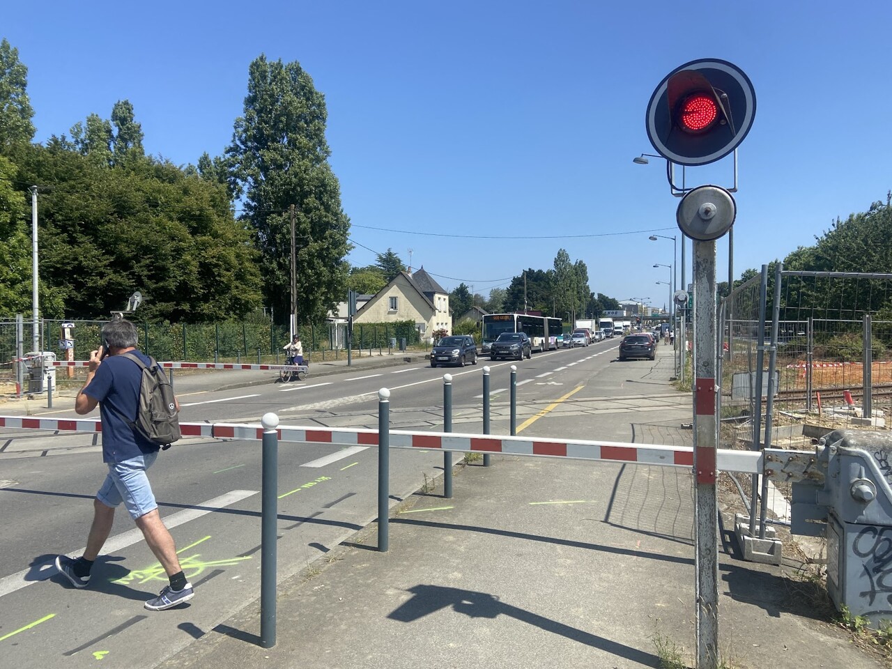 cette entrée de Rennes en travaux pendant deux mois