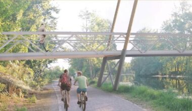 Une passerelle de 130m de long va bientôt voir le jour dans ce quartier de Strasbourg
