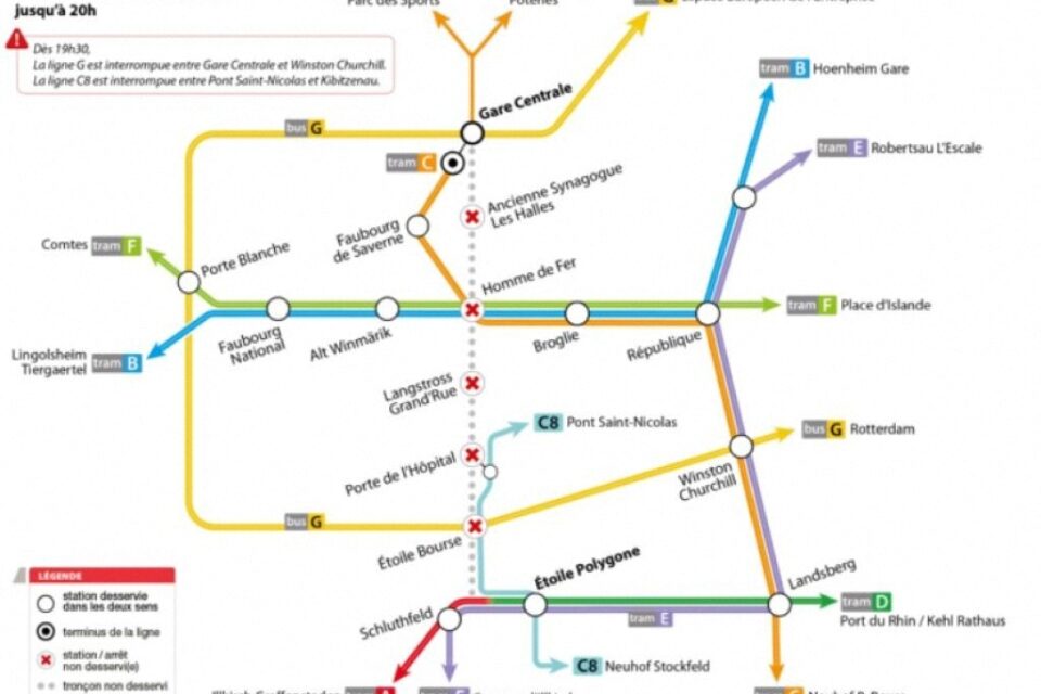 Découvrez en détail les perturbations sur le réseau de la CTS à l'occasion des festivités du 14 juillet.