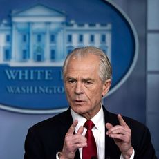 Le conseiller économique de la Maison Blanche Peter Navarro.
