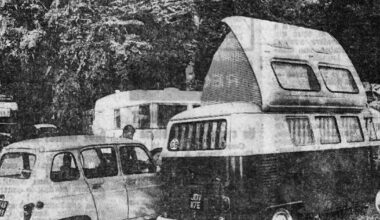 camping mortel pour une famille de touristes gallois