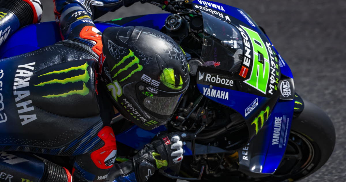 le Français Quartararo chute et se luxe l'épaule, Vinales en tête des essais