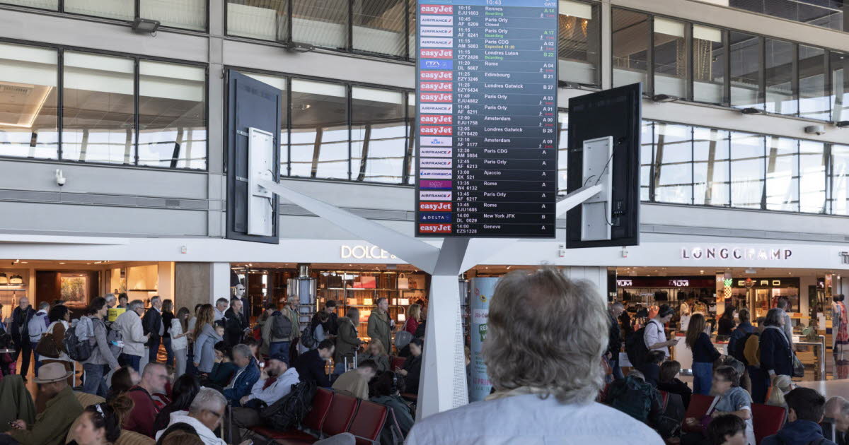 les aéroports de Paris et du sud de la France très touchés