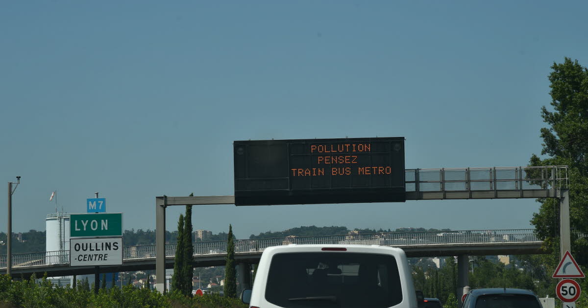 attention aux restrictions de circulation autour de Lyon ce mercredi