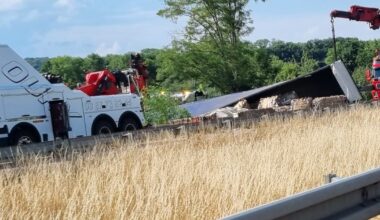 deux accidents impliquant des camions, bouchon de Fey vers Nancy, le trafic à repris à Richemont
