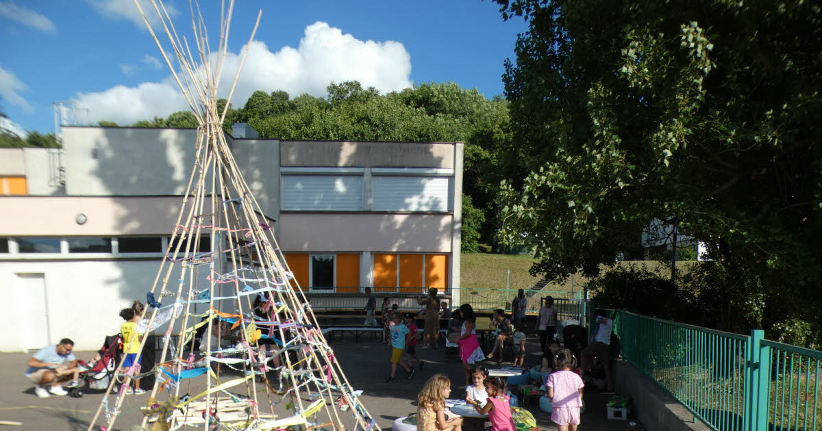 la cour d’école repensée pour le climat