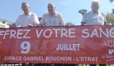 La Tour-en-Jarez, l'Etrat. Un don du sang organisé à l’espace Gabriel-Rouchon le 9 juillet