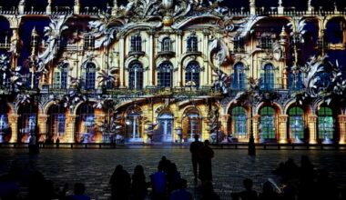 jeu de lumière et émotion, le nouveau son et lumière place Stanislas crée la surprise
