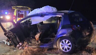 Drôme. Quatre blessés dont trois graves dans une violente sortie de route