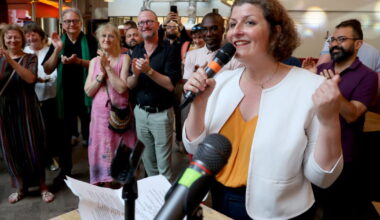 Chuchotements. À Strasbourg, Jeanne Barseghian conteste le « backlash écologique » pour mieux motiver les militants