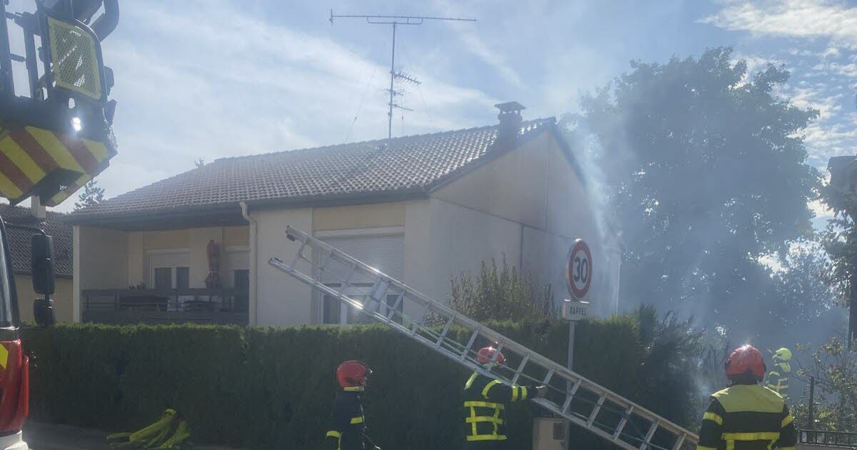 le pire évité grâce aux pompiers