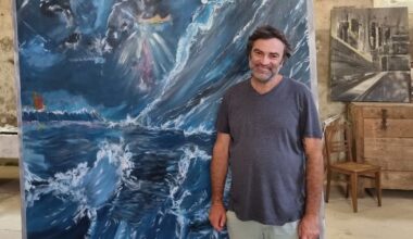 Toulon-sur-Arroux. À 52 ans, Yannick Perrin a fait de son rêve de peinture une réalité