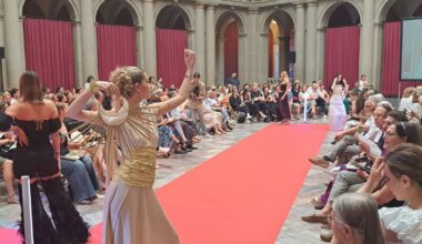 Strasbourg. Créateurs et mannequins de l’ORT sous les ors du Palais U